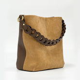 Magnetic Buckle Shoulder Strap Bag With Handle - Shah S. Sahota